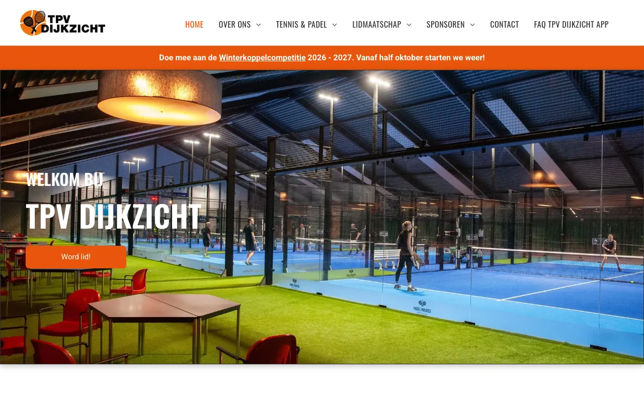 Tennis Padel Dijkzicht