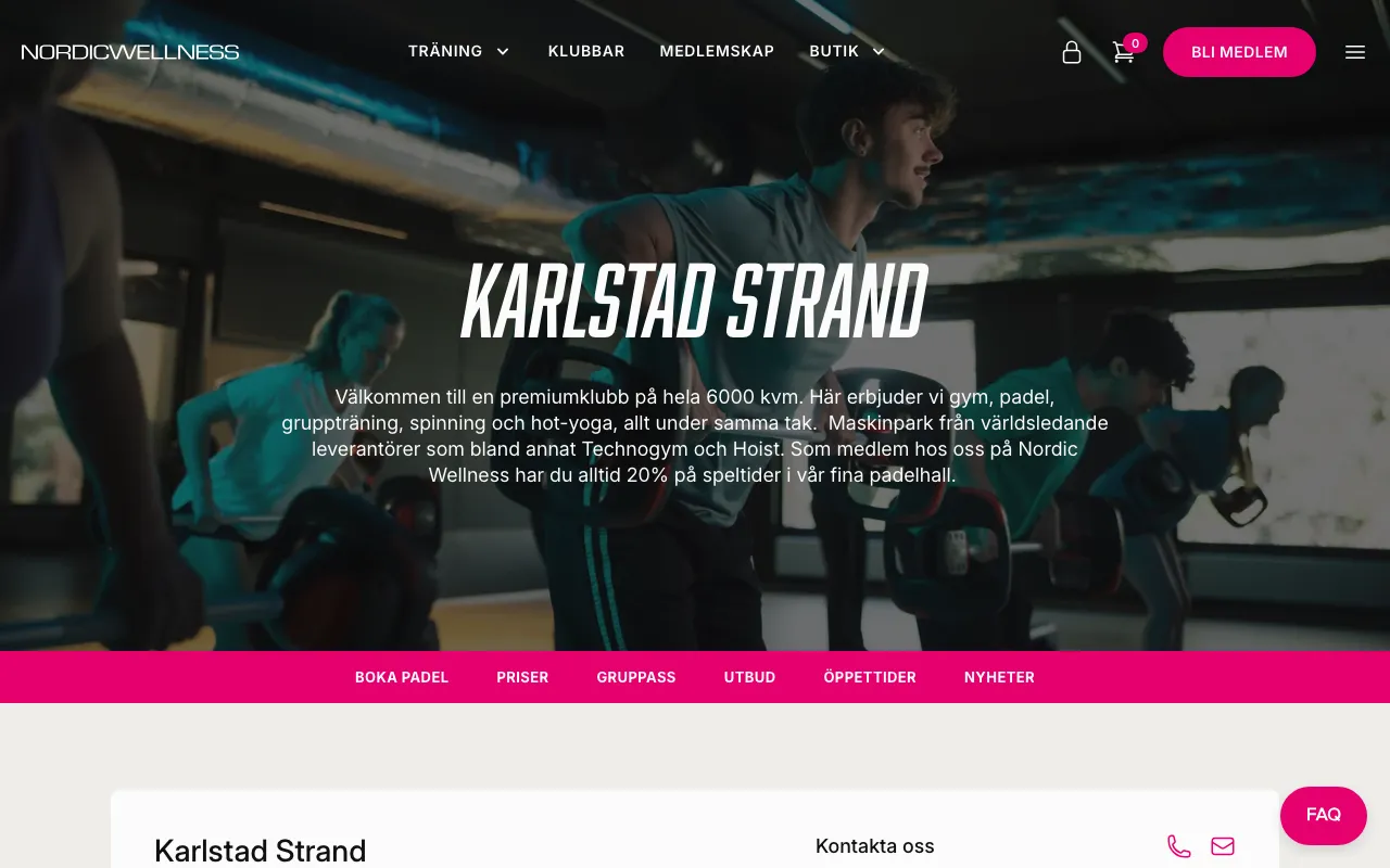 Nordic Wellness Karlstad Strand