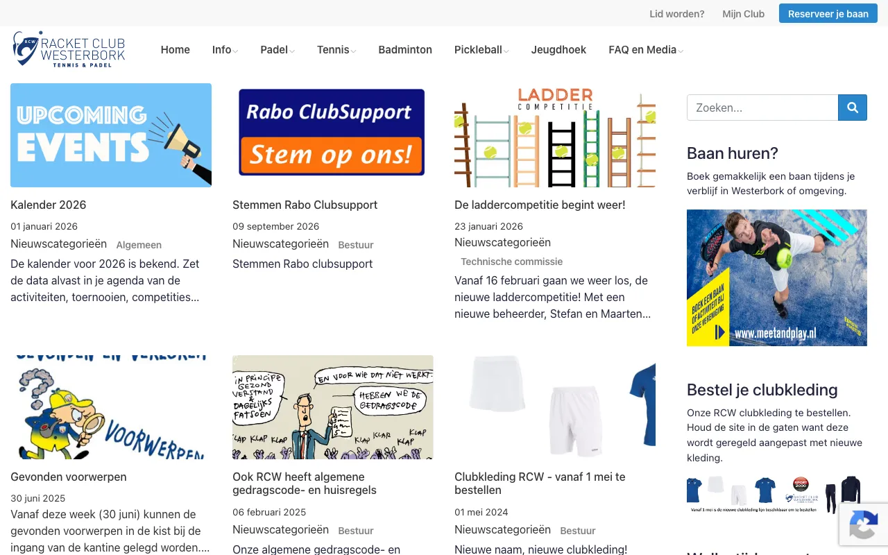 Racketclub Westerbork
