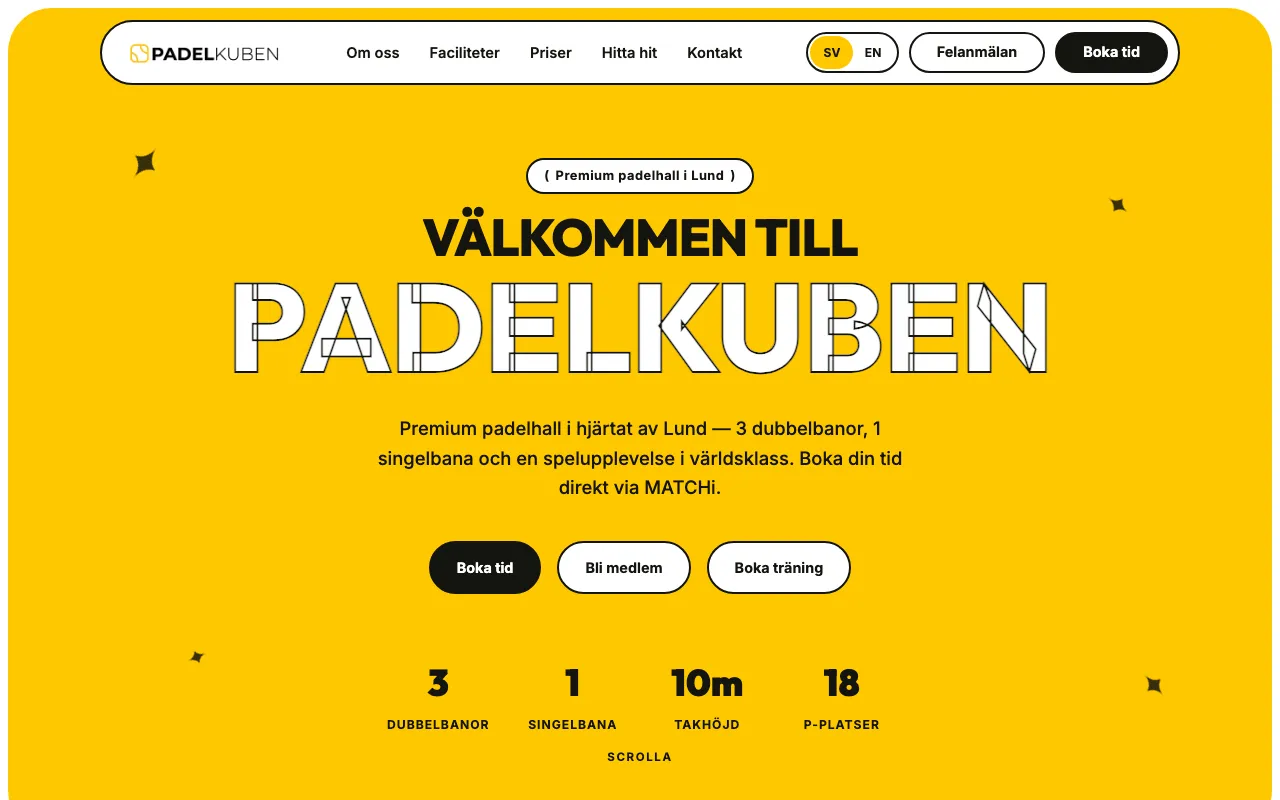 PadelKuben AB