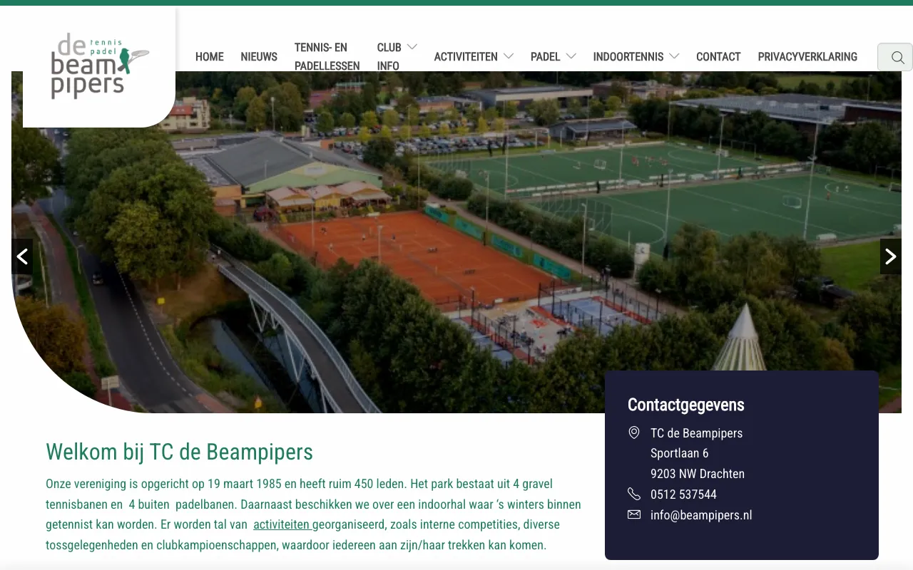 Tennis- en padelvereniging de Beampipers
