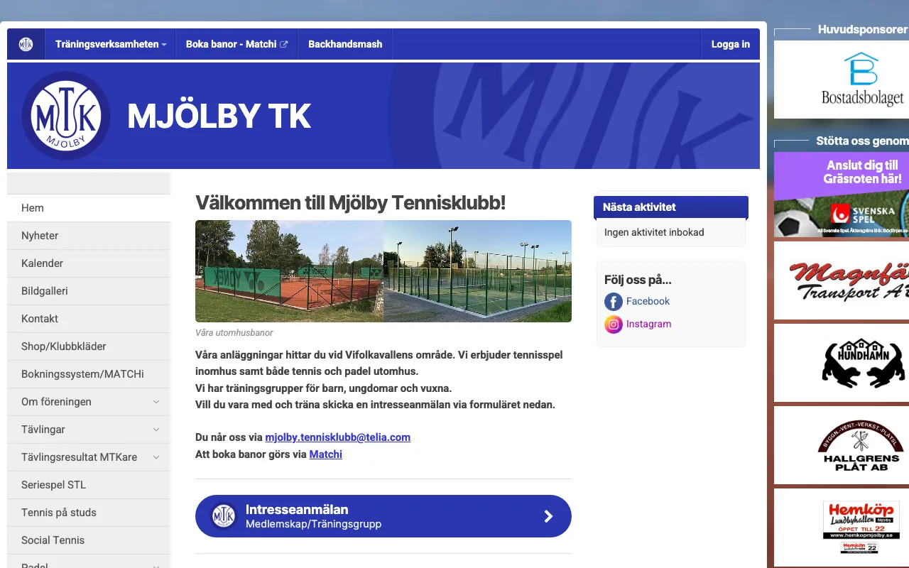 Mjölby Tennisklubb