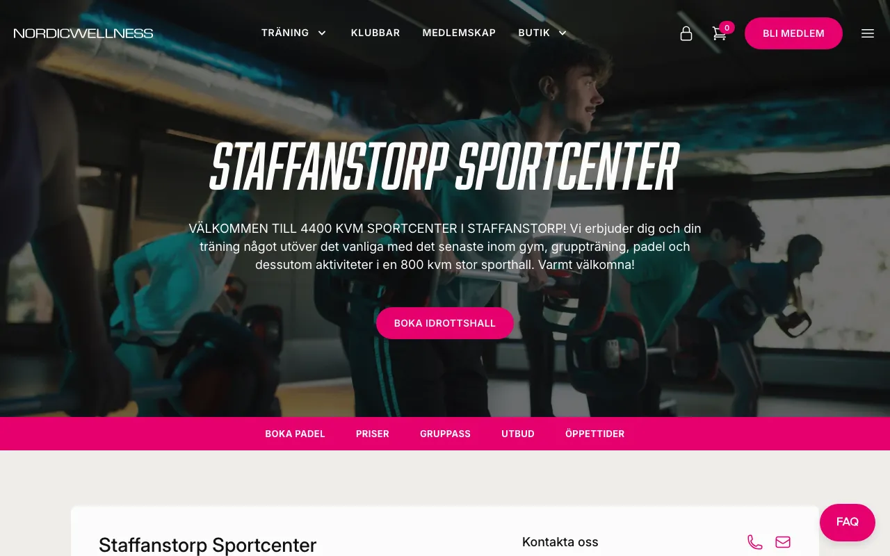 Nordic Wellness Staffanstorp Sportcenter