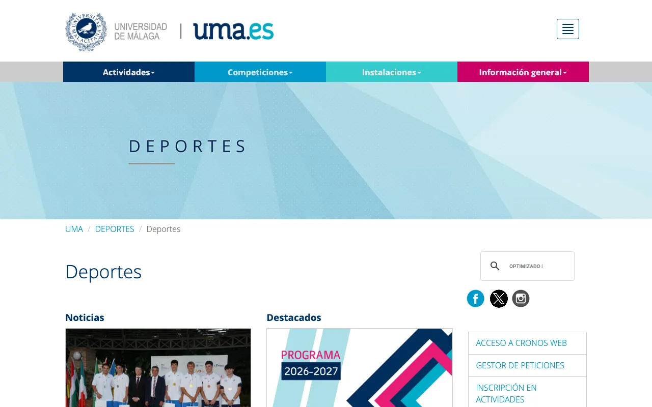 Complejo Deportivo Universitario UMA