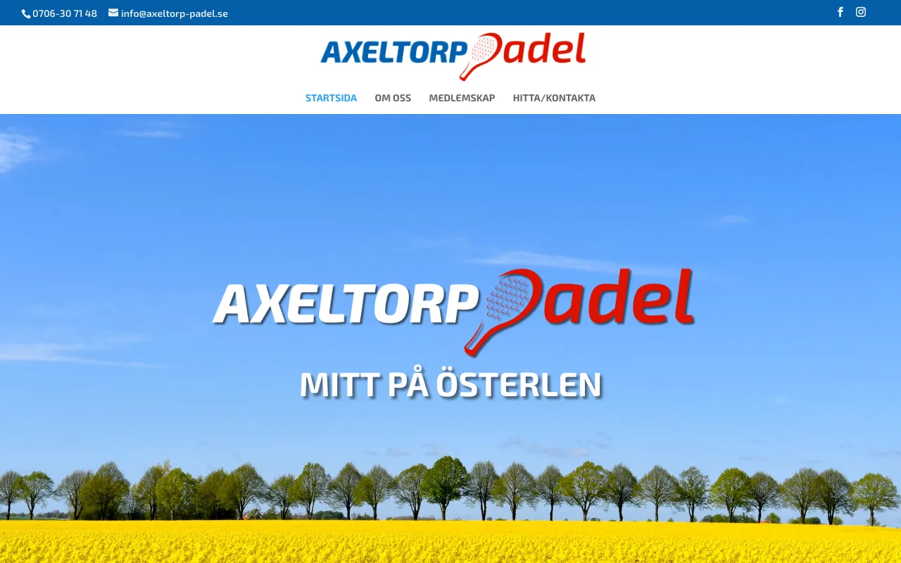 Axeltorp Padel Österlen