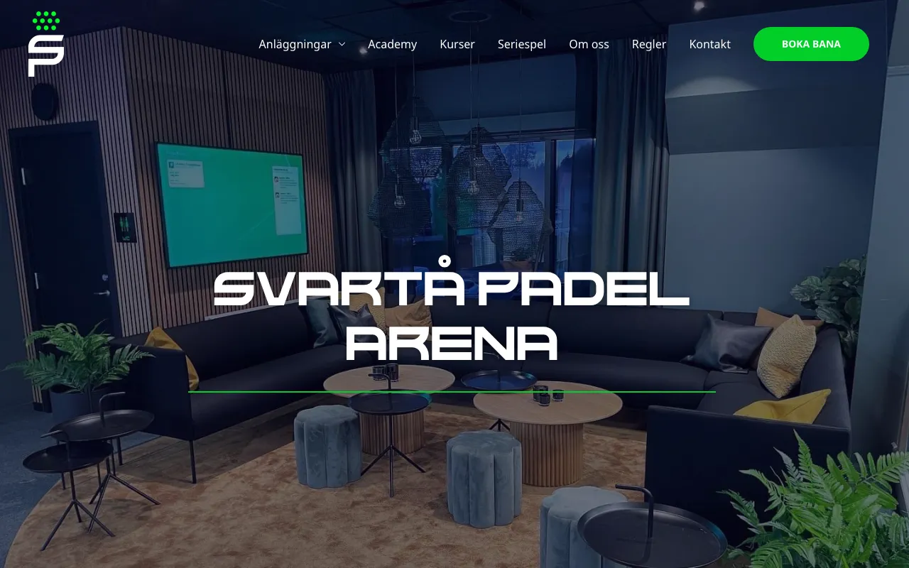 SVARTÅ PADEL ARENA MJÖLBY