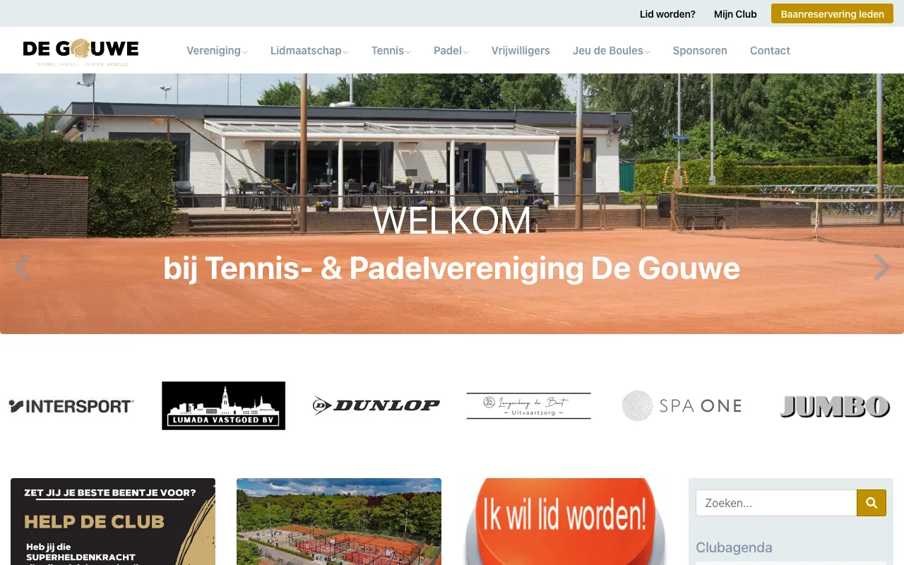 Tennis & Padelvereniging De Gouwe