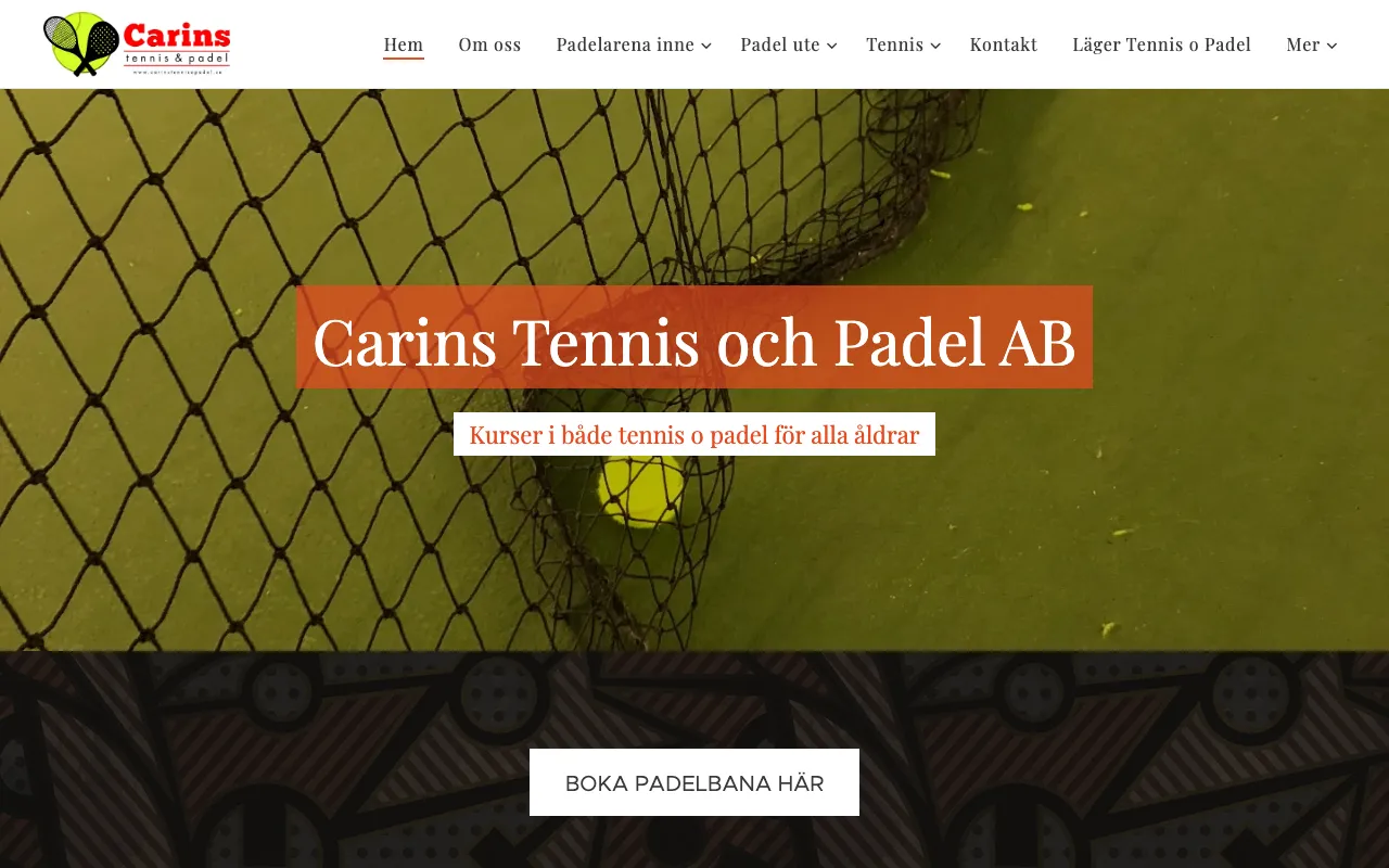 Carins Padel Mariestad