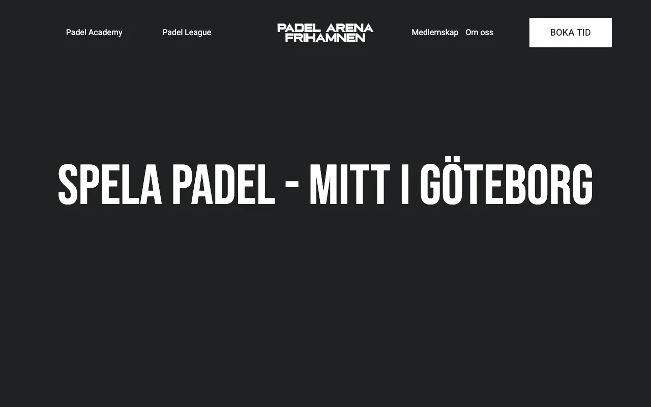 Padel Arena Frihamnen