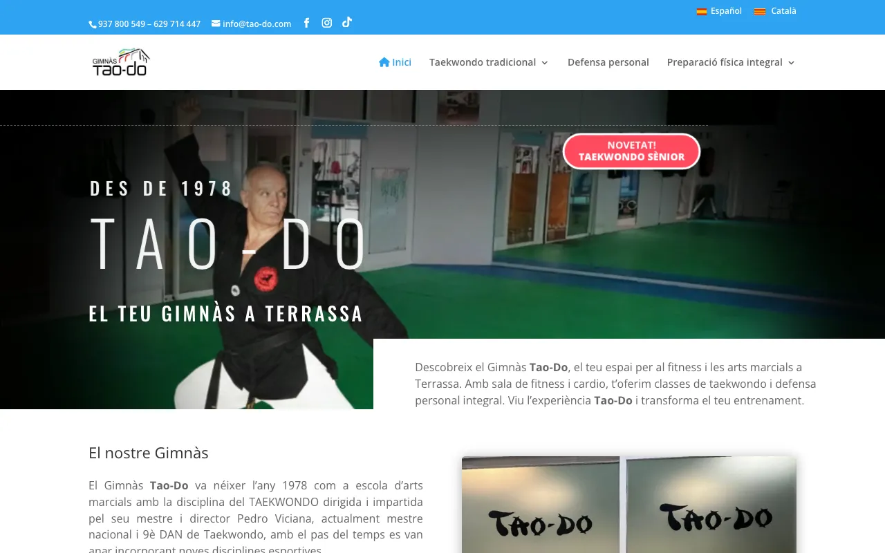 Gimnàs Tao-Do | Taekwondo & Fitness
