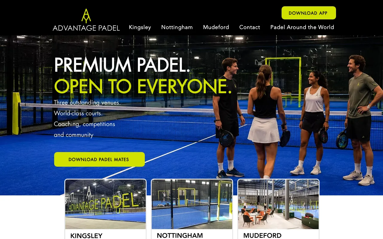 Advantage Padel - Kingsley