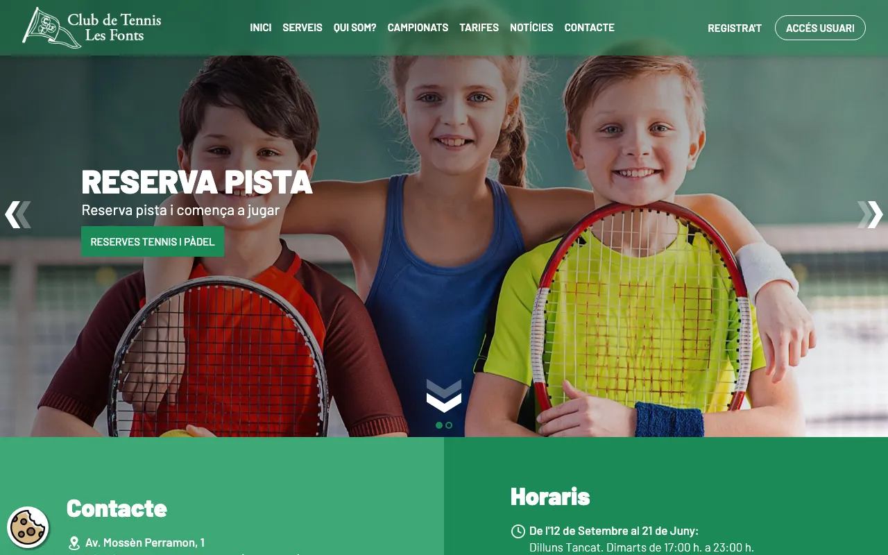 Club de Tennis les Fonts