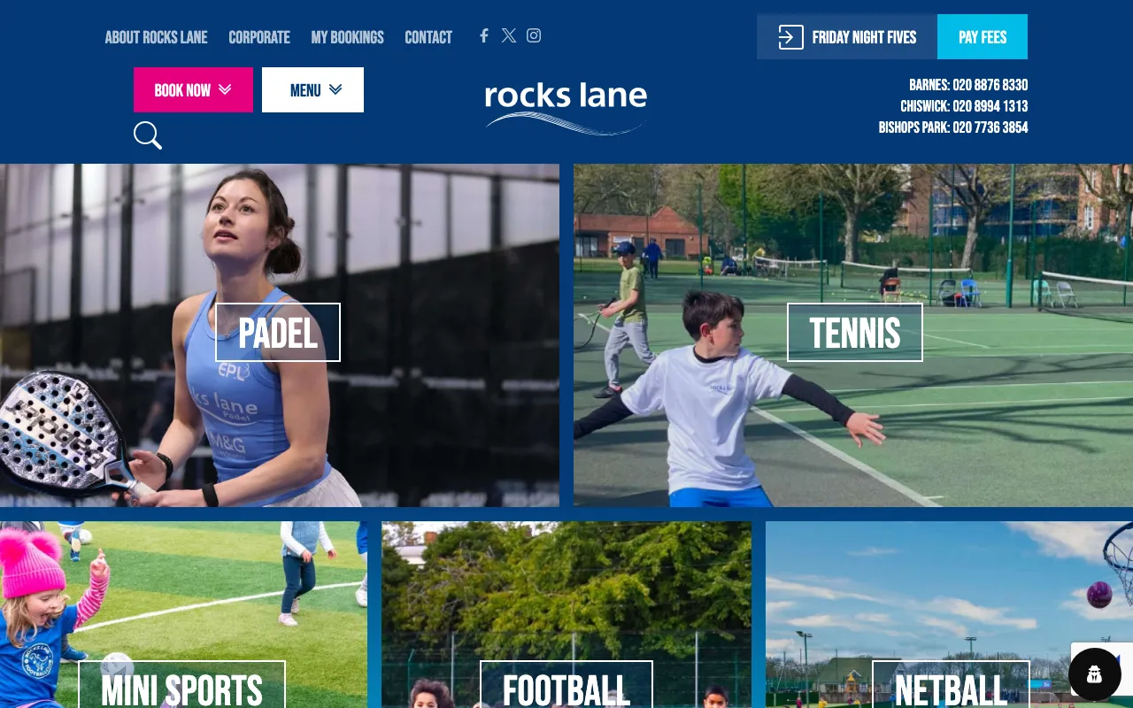 Rocks Lane Barnes Multi Sports Centre
