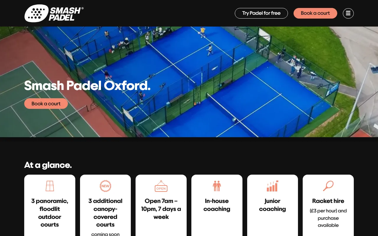 Smash Padel Oxford
