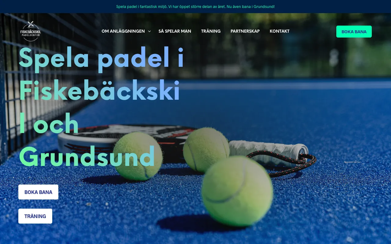 Fiskebäckskils padelcenter