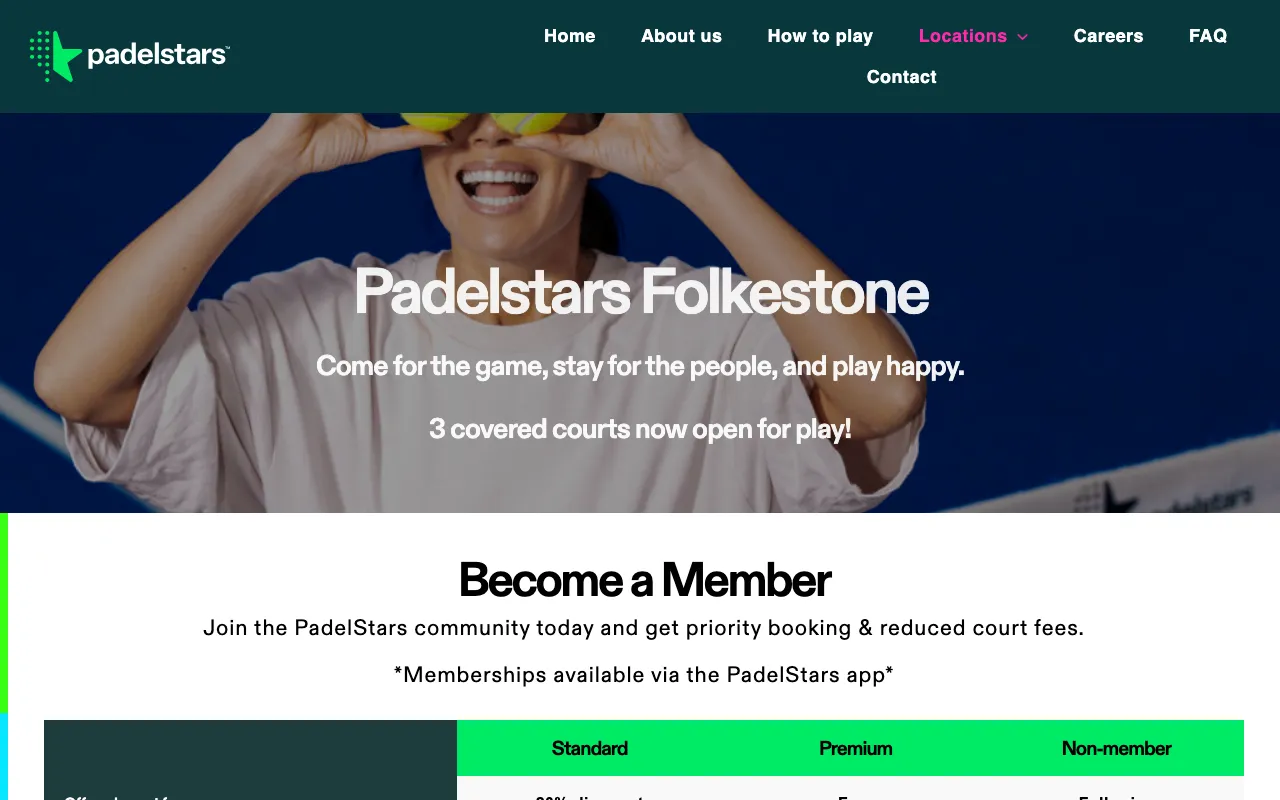 PadelStars Folkestone