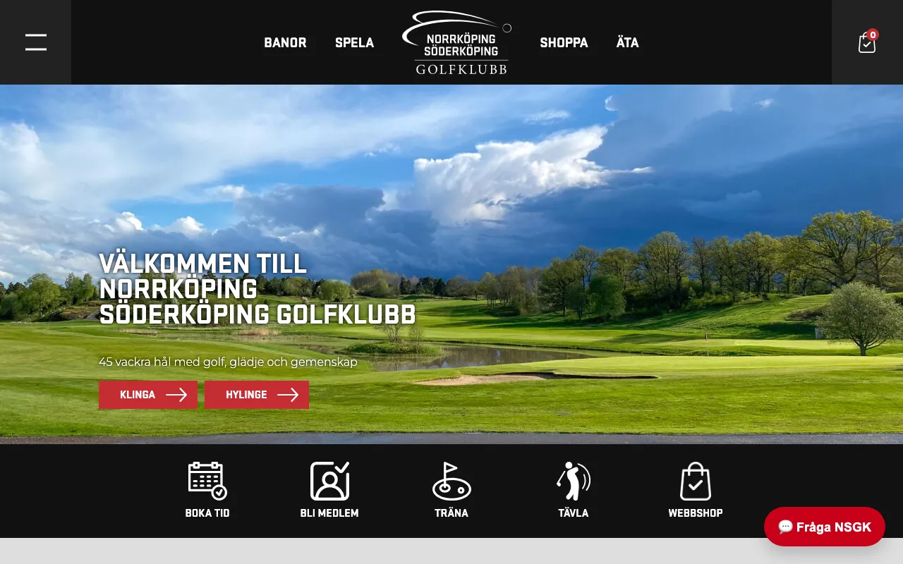 Norrköping Söderköping Golfklubb - Klinga