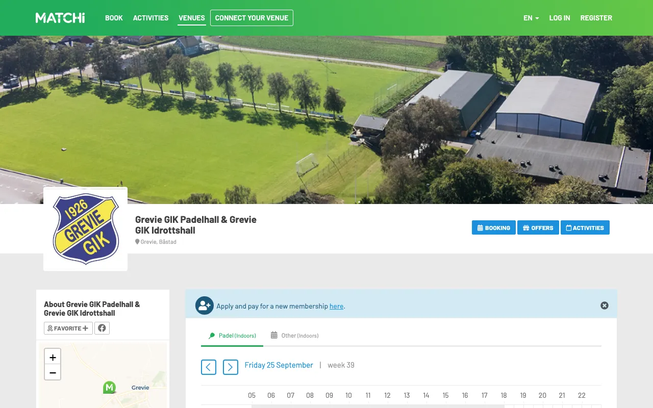 Grevie GIK Padelhall