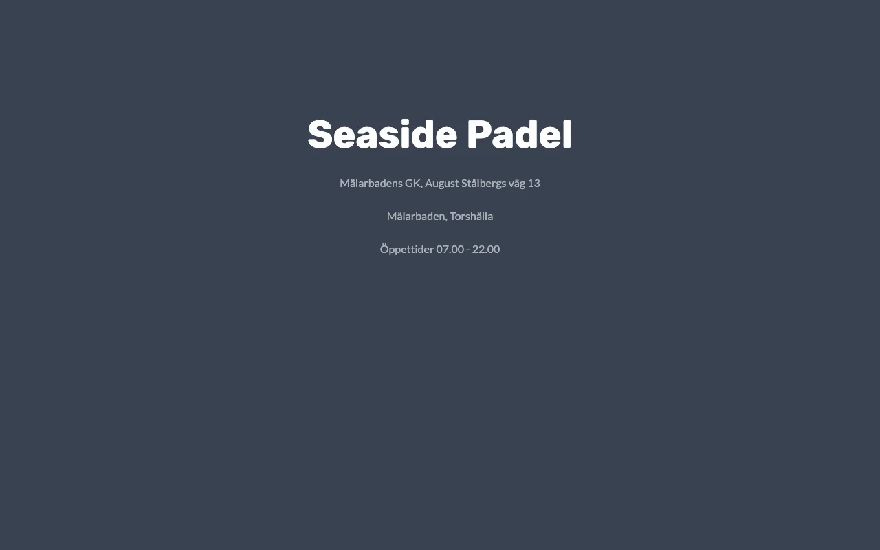 Seaside Padel