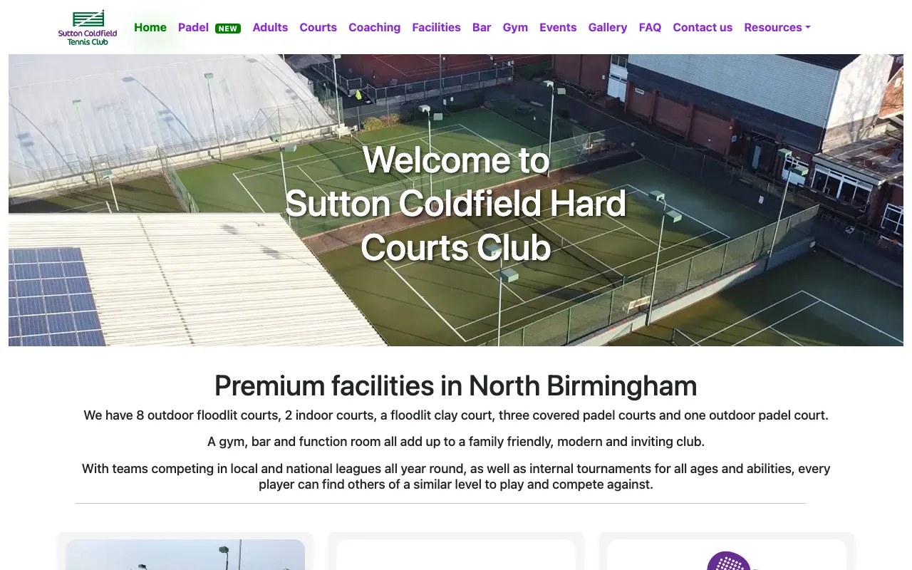 Sutton Coldfield Tennis