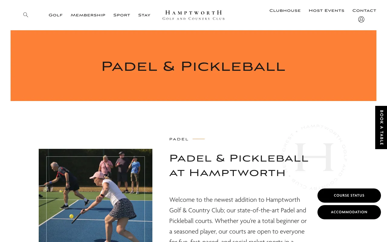 Hamptworth Padel and Pickleball Club