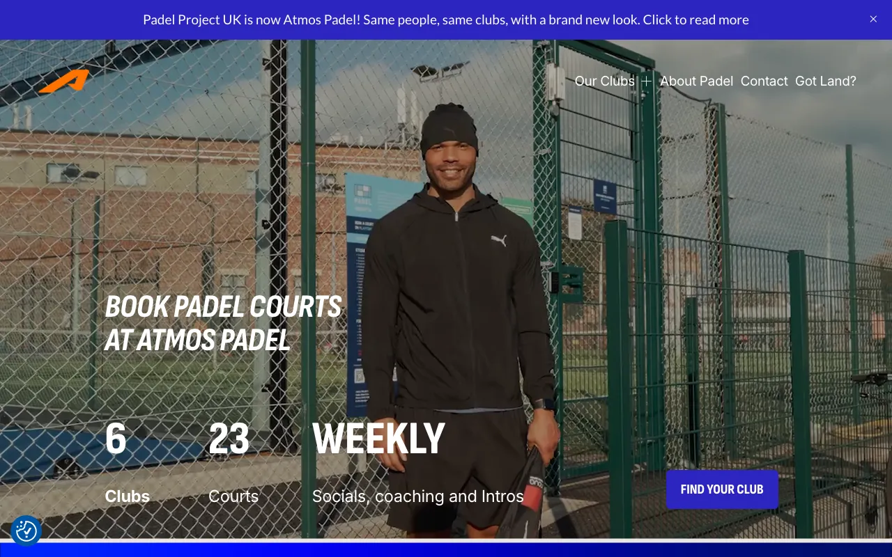 Atmos Padel Lowther Gardens