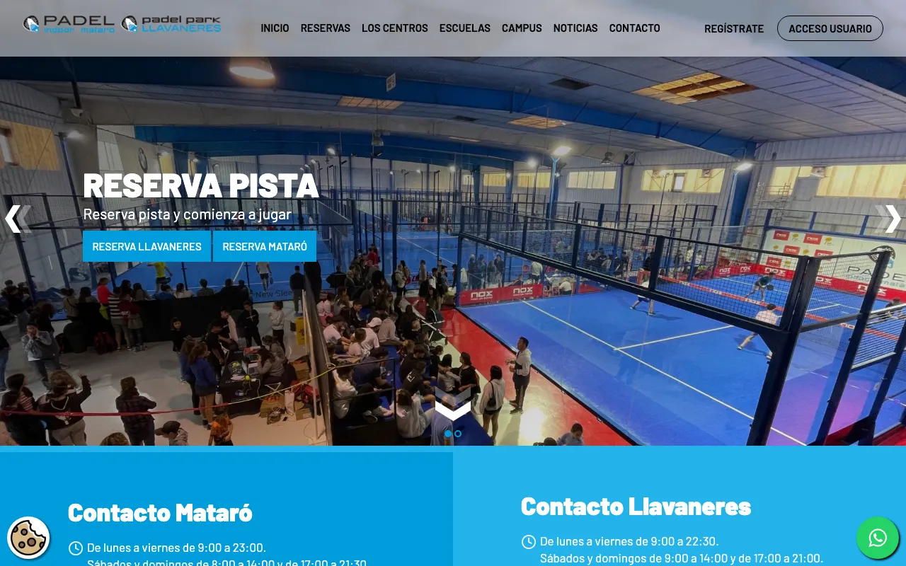 Padel indoor Mataro