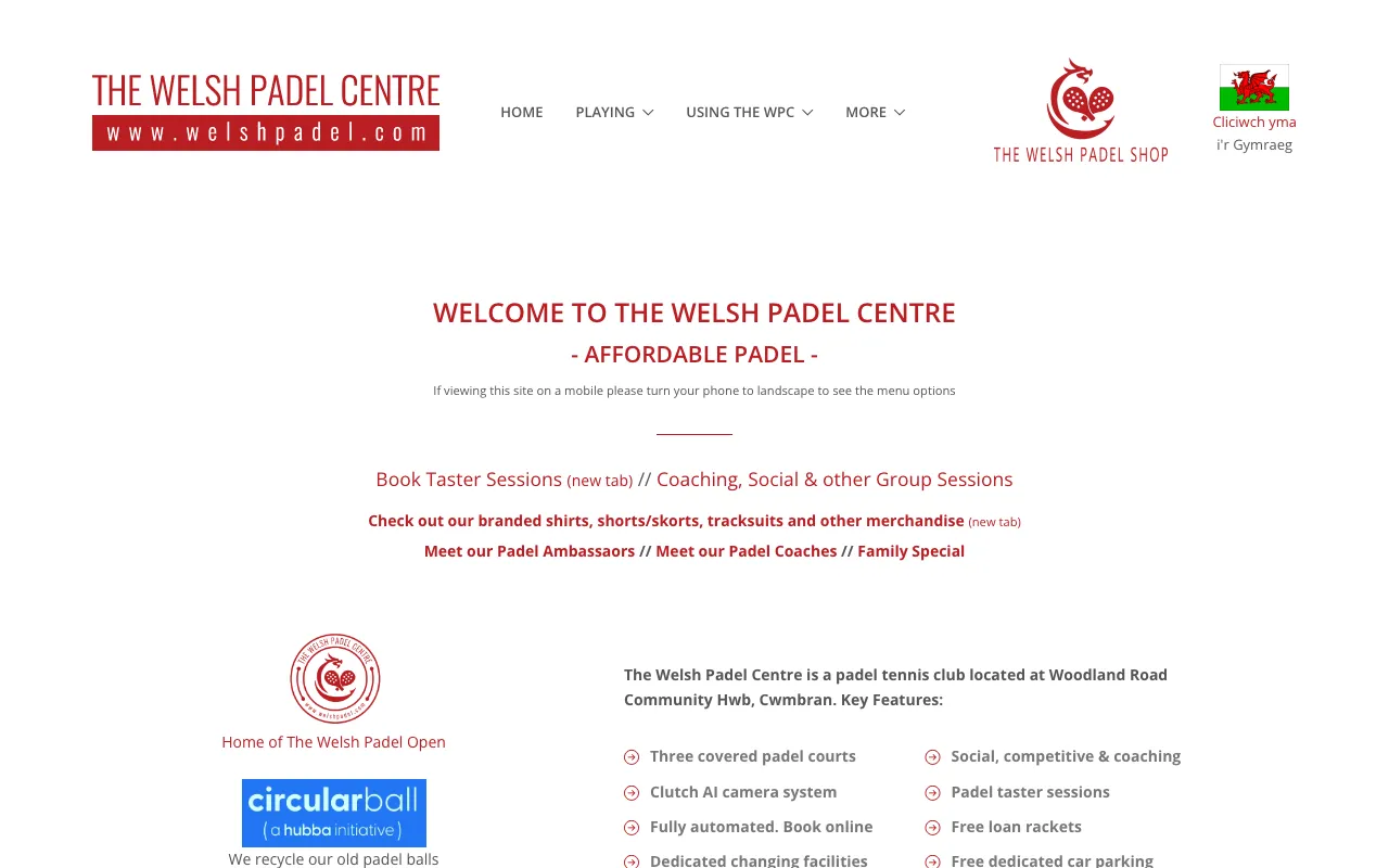 The Welsh Padel Centre